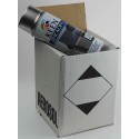 Galvanisation à froid zinc alu - carton de 4 bombes de peinture galva