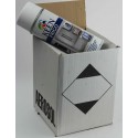 Peinture Frigo - Electroménager - Carton de 4 bombes de peinture frigo blanc émail