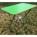 Relooking table de jardin metal