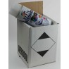 Vernis mat / Vernis brillant / vernis satiné - Vernis 100 % acrylique pour une bonne protection - carton de 4 bombes de vernis