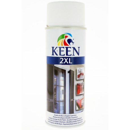 Bombe de peinture blanc, une peinture acrylique en aérosol multisupport haute qualité