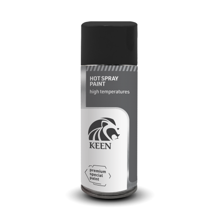 Peinture haute température - 600° en continu, 250°/300° pour le blanc