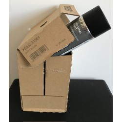 Peinture haute température en bombe noir mat- Carton de 4 Aérosols