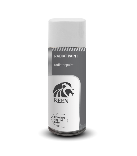 Peinture radiateur 120° blanc satin