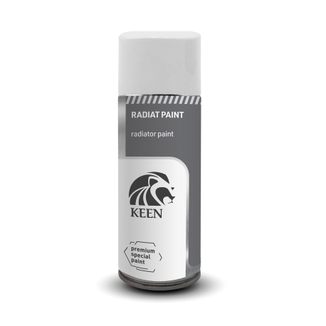 Peinture radiateur 120°- bombe de peinture qui résiste à la chaleur et protège de la rouille