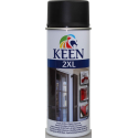 Bombe de peinture noire satin