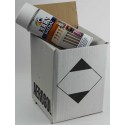 Peinture radiateur 120° - Cartons de 4 bombes de peinture radiateur