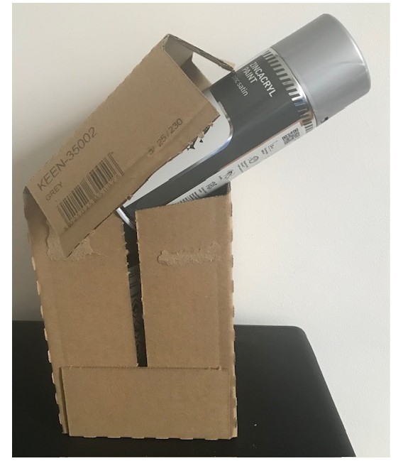 Galvanisation à froid zinc satin - promo par carton de 4 aérosols