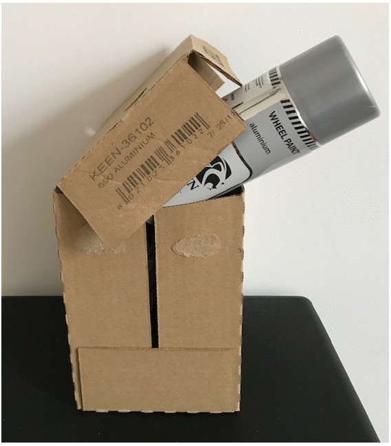 Peinture jantes alu - Carton de 4 Aérosols
