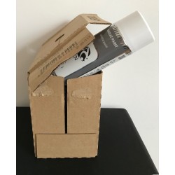 Peinture radiateur - Cartons de 4 bombes de peinture radiateur brillant